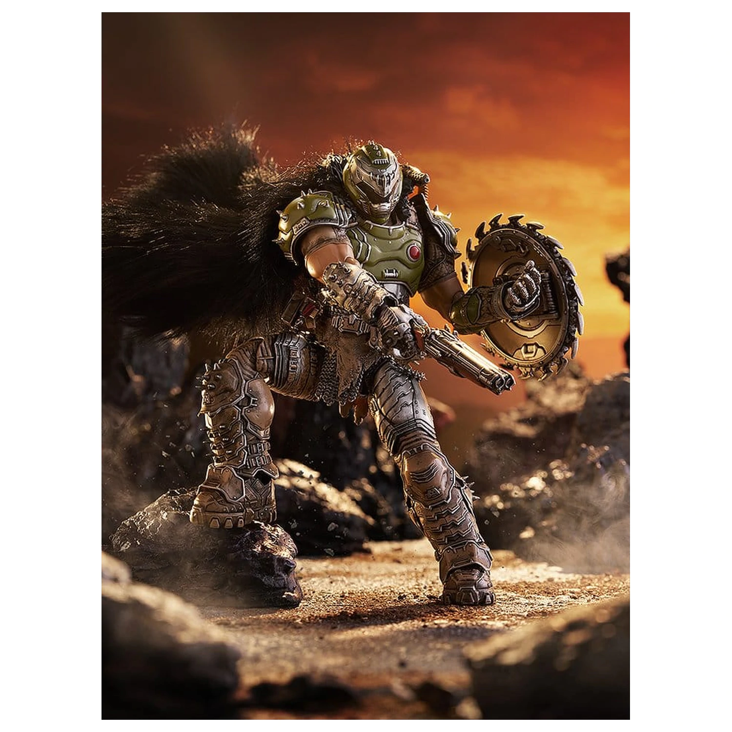 Doom: The Dark Ages Figma figurina de actiune Doom Slayer 17 cm poza produsului