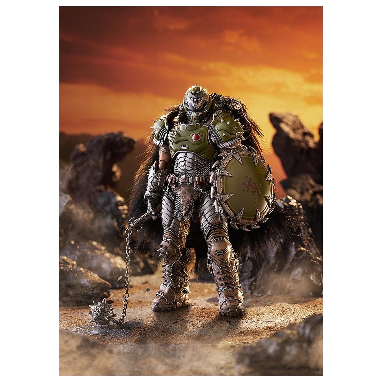 Doom: The Dark Ages Figma Action Figure Doom Slayer DX Ver. 17 centimetri poza produsului