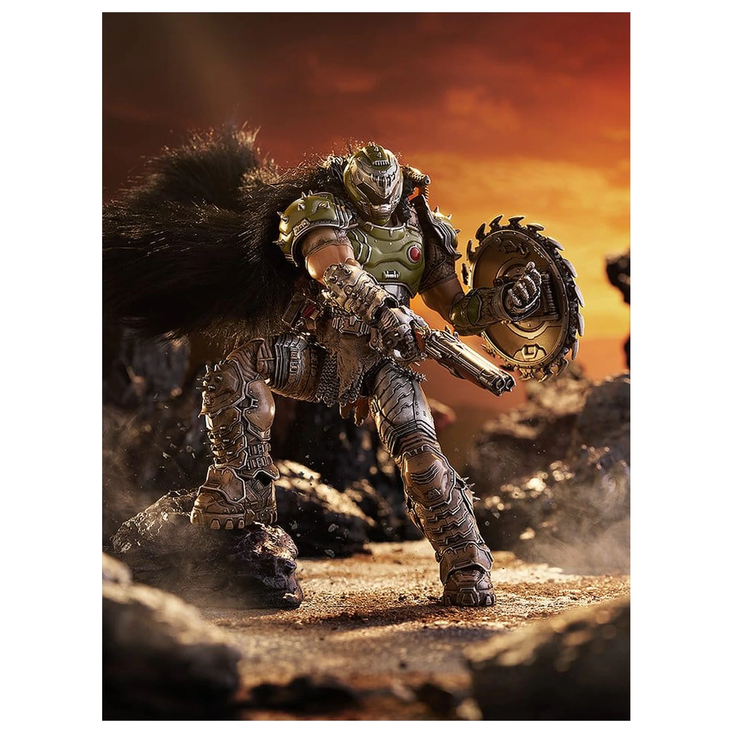 Doom: The Dark Ages Figma Action Figure Doom Slayer DX Ver. 17 centimetri poza produsului