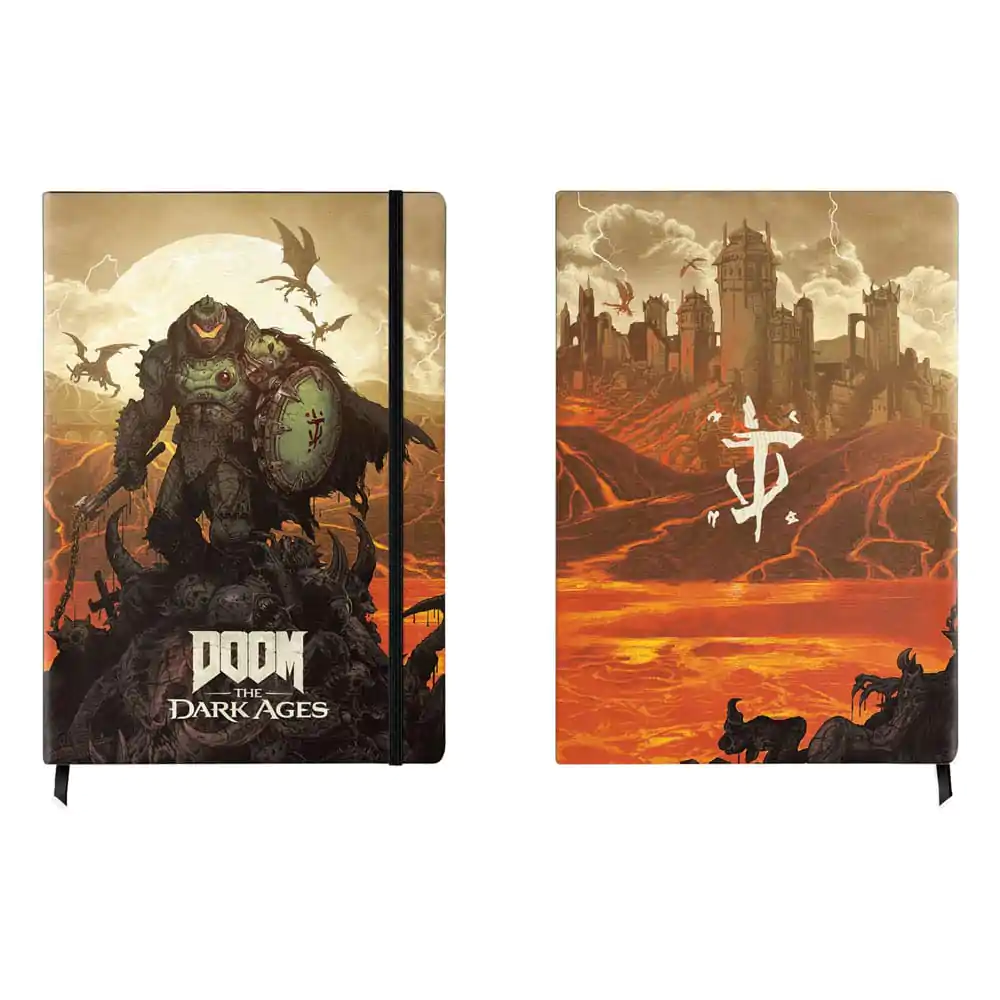 Doom The Dark Ages Caiet A5 Keyart poza produsului