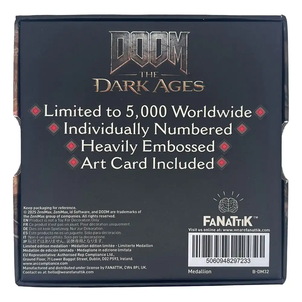 Doom: The Dark Ages Medallion Fierăstrău Scut poza produsului