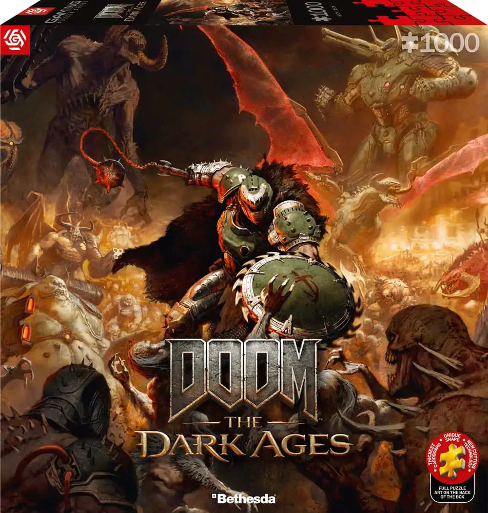 Doom The Dark Ages Puzzle Slayer's Rag (1000 piese) poza produsului