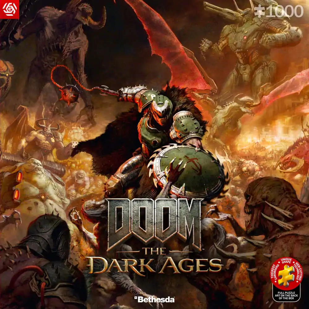 Doom The Dark Ages Puzzle Slayer's Rag (1000 piese) poza produsului
