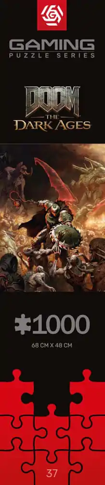 Doom The Dark Ages Puzzle Slayer's Rag (1000 piese) poza produsului