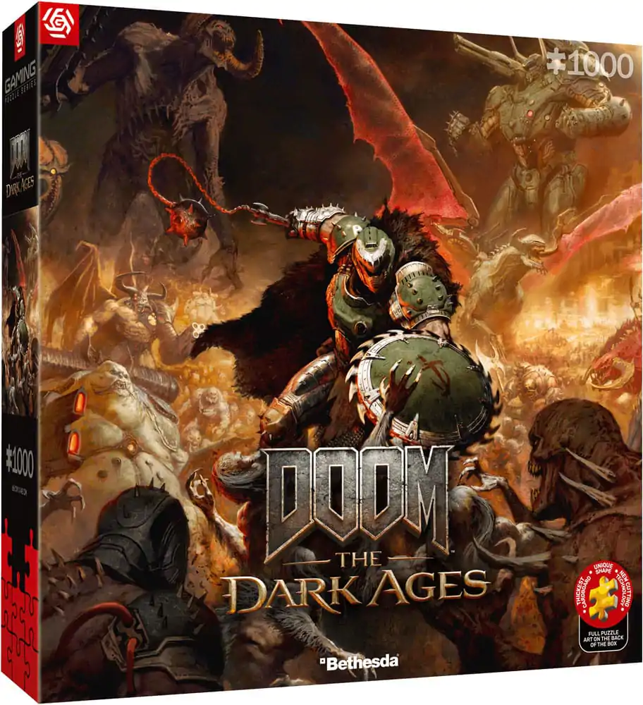 Doom The Dark Ages Puzzle Slayer's Rag (1000 piese) poza produsului