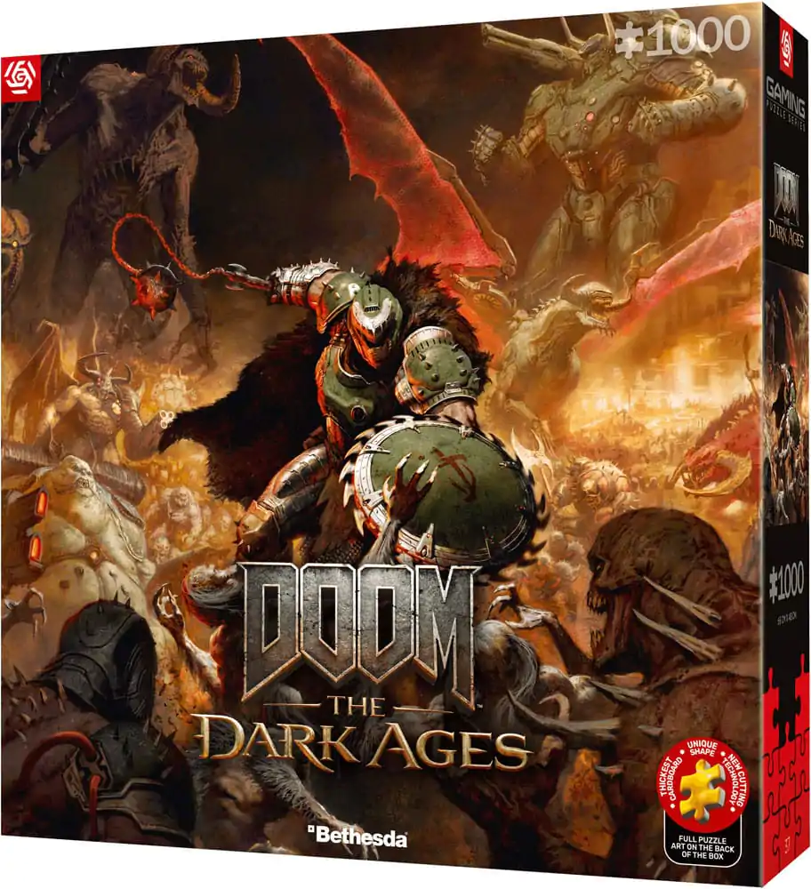 Doom The Dark Ages Puzzle Slayer's Rag (1000 piese) poza produsului