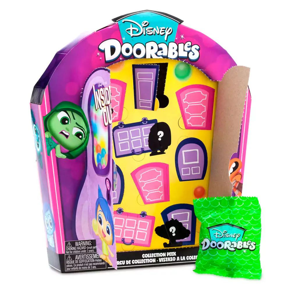 Doorables Disney Pixar Inside Out set 2 figurine 9 figurine 4cm poza produsului