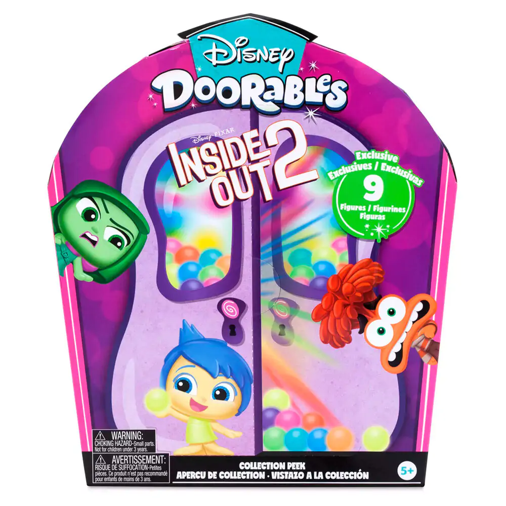 Doorables Disney Pixar Inside Out set 2 figurine 9 figurine 4cm poza produsului
