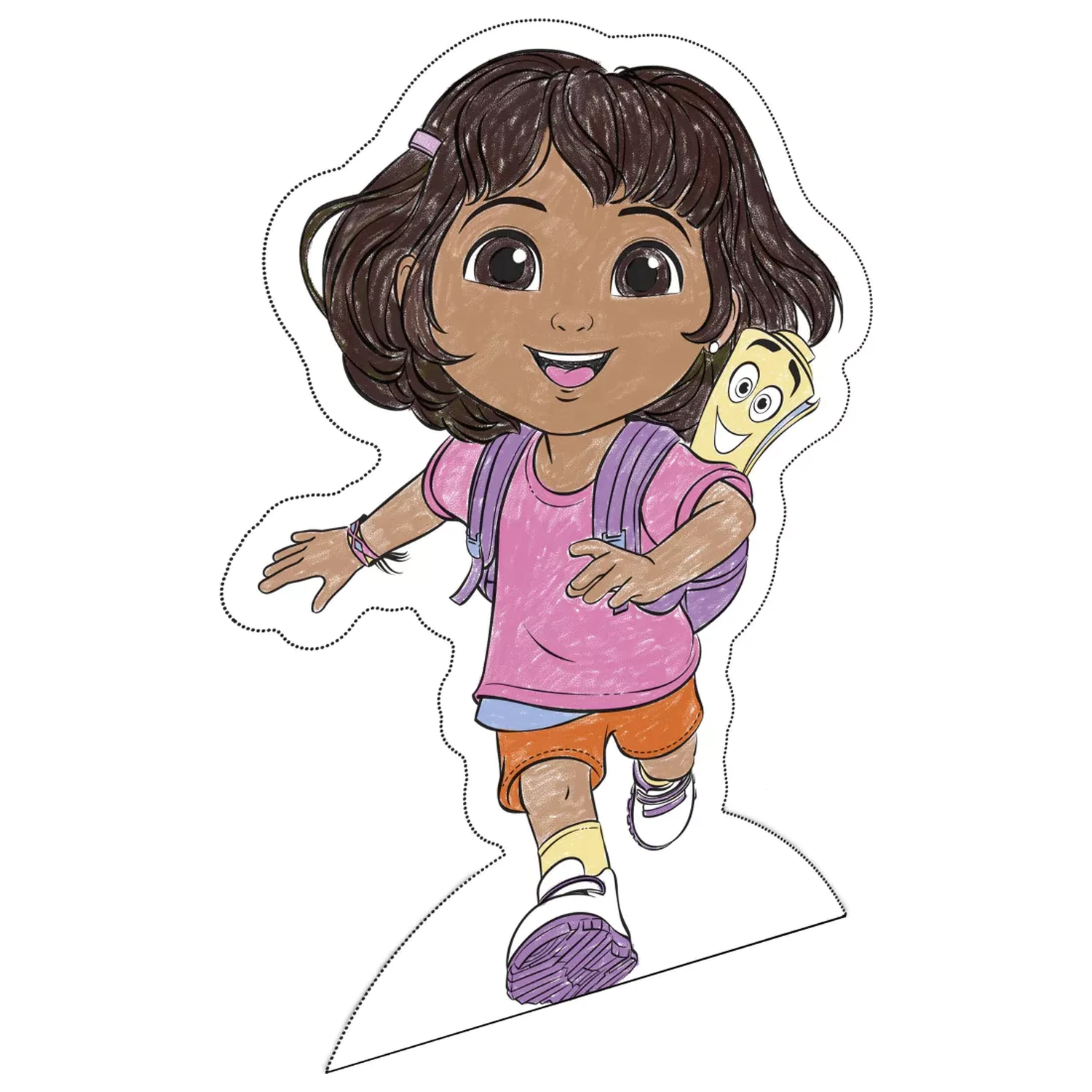 Dora the Explorer Happy set creativ de împins poza produsului