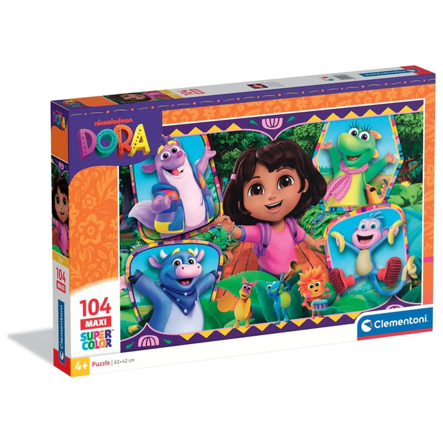 Dora the Explorer Journey maxi puzzle cu 104 piese poza produsului