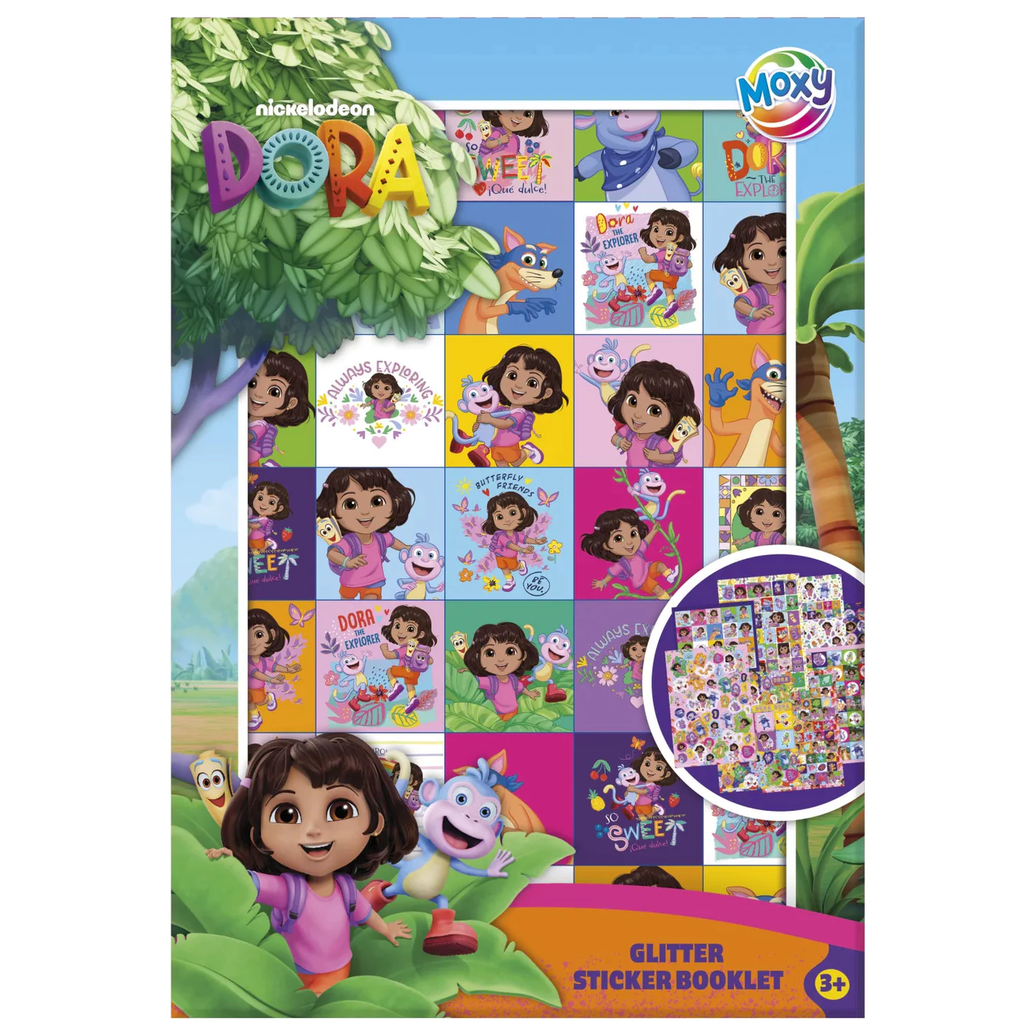 Dora the Explorer Sweet Sticker Pack 8 coli poza produsului