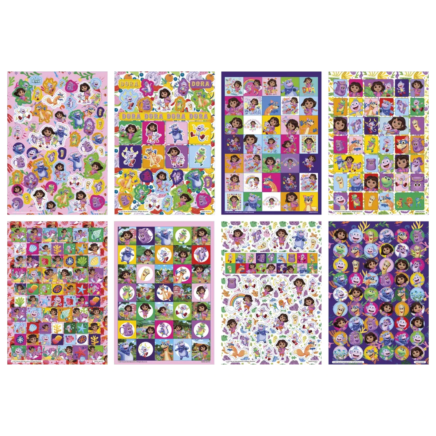 Dora the Explorer Sweet Sticker Pack 8 coli poza produsului
