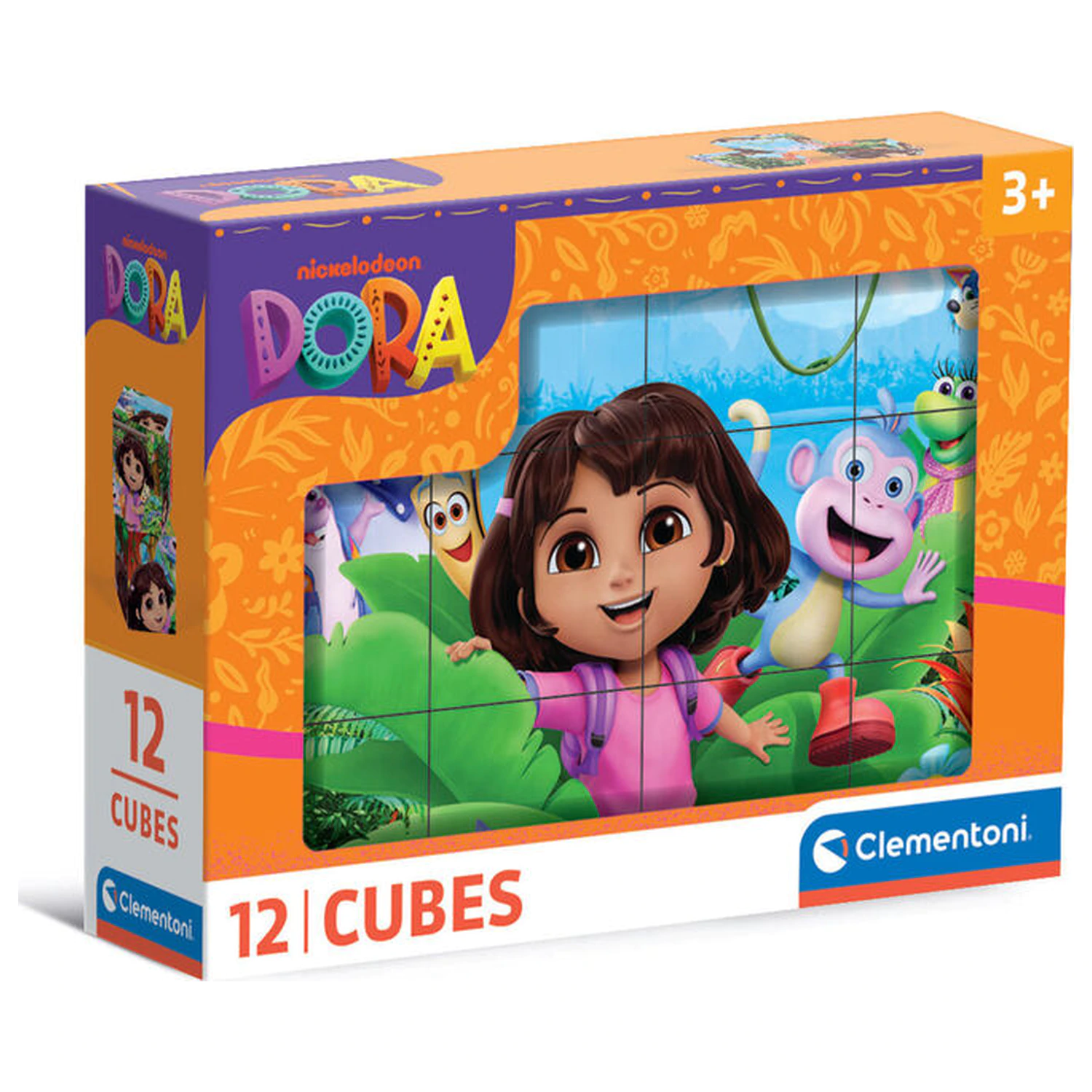 Dora the Explorer cub puzzle 12 piese poza produsului