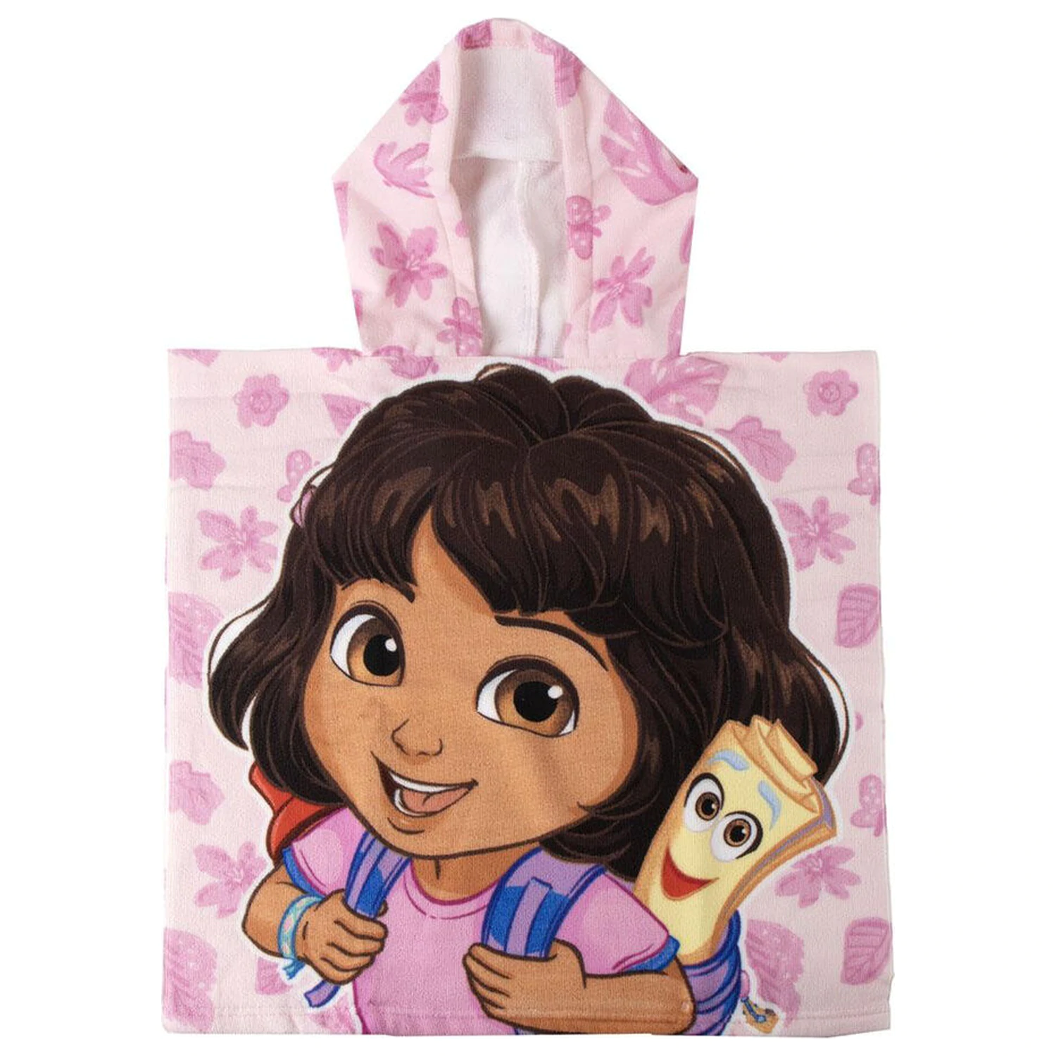 Dora the Explorer prosop de plaja poncho din microfibra poza produsului