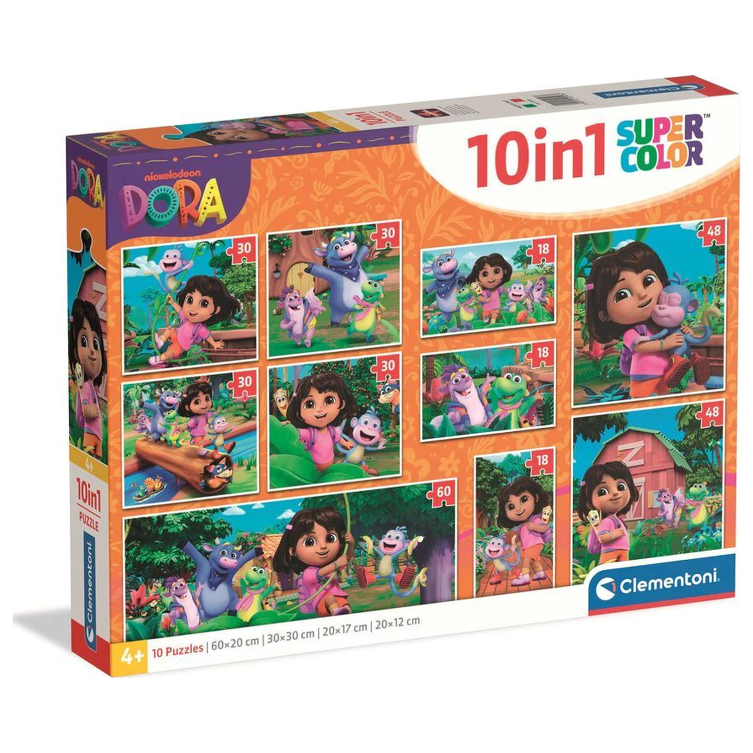 Dora The Explorer puzzle 10 În 1 poza produsului