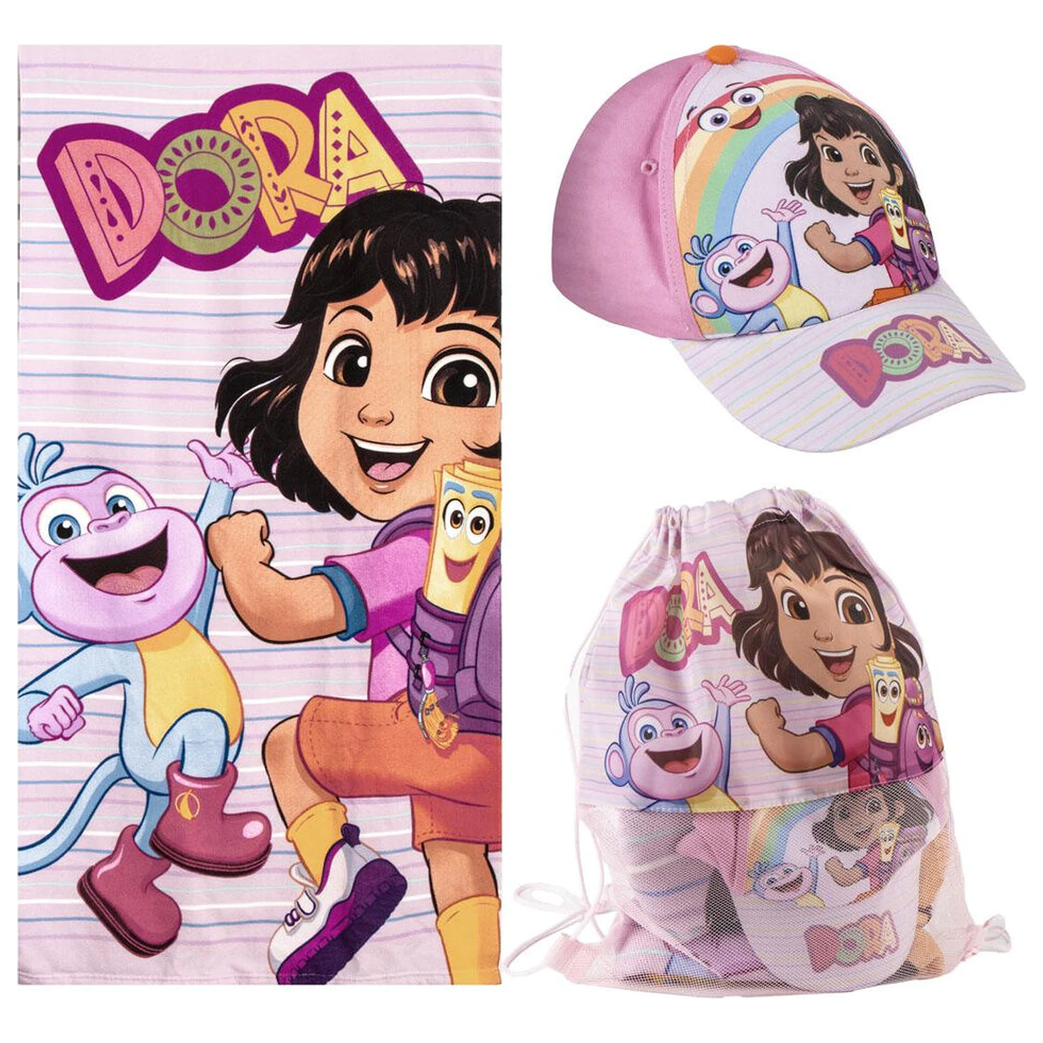 Dora the Explorer prosop + geanta + set șapca poza produsului