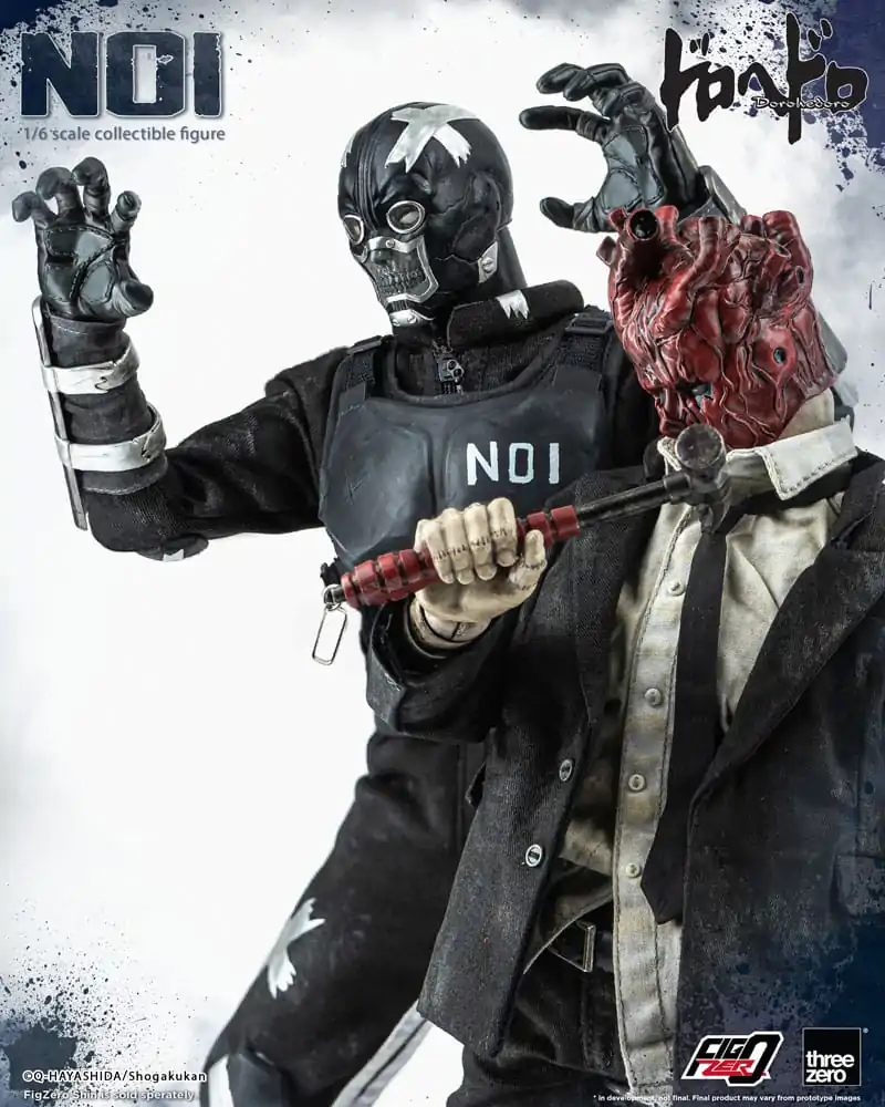 Dorohedoro FigZero Figurina de acțiune 1/6 Nou 35 cm poza produsului
