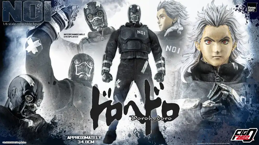 Dorohedoro FigZero Figurina de acțiune 1/6 Nou 35 cm poza produsului