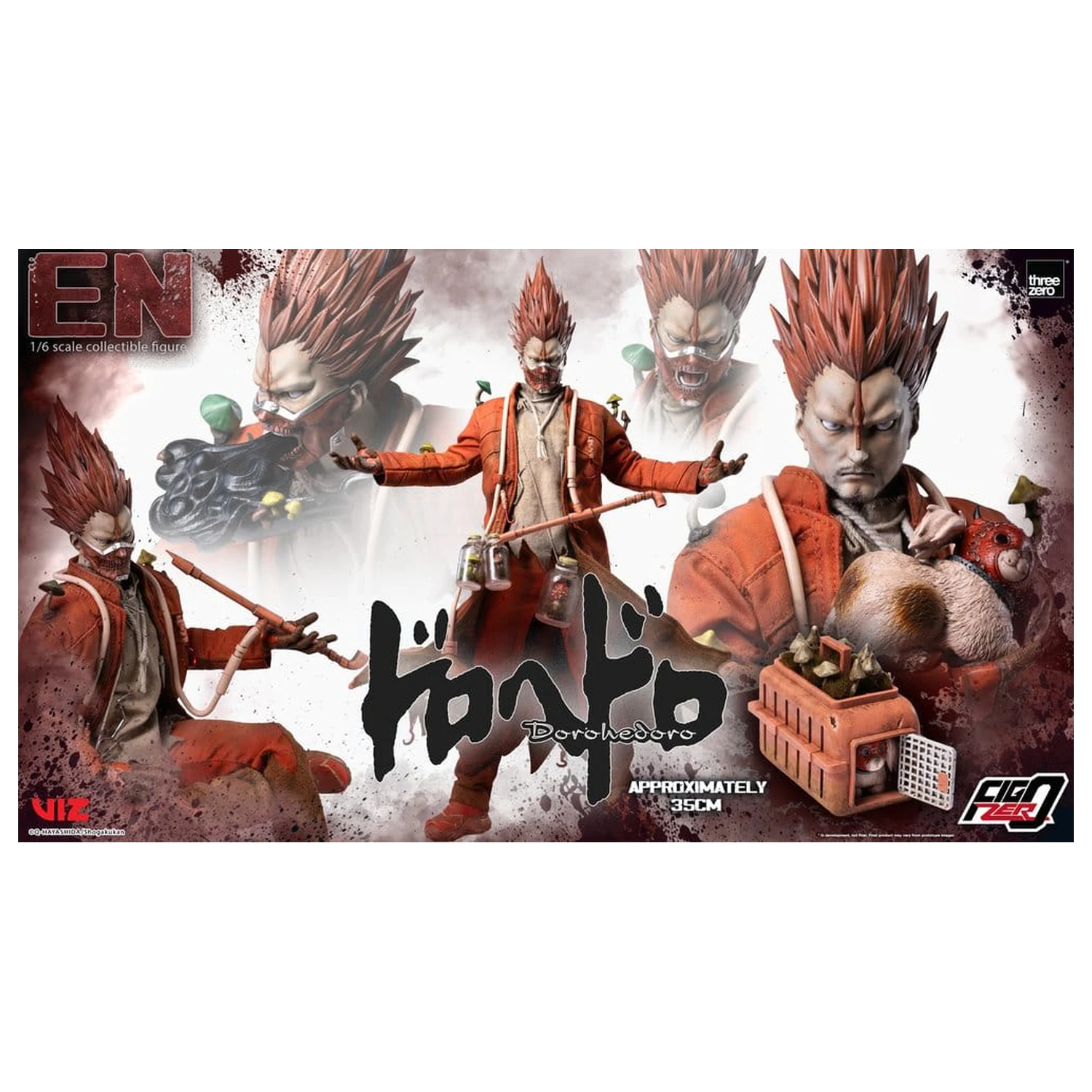 Dorohedoro FigZero Figurina de actiune En 35 cm poza produsului