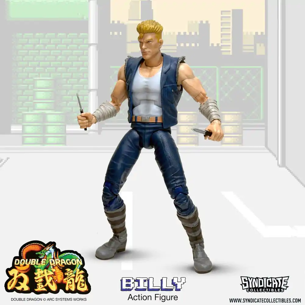 Figurină de Acțiune Deluxe Double Dragon 1/12 Billy 18 cm poza produsului