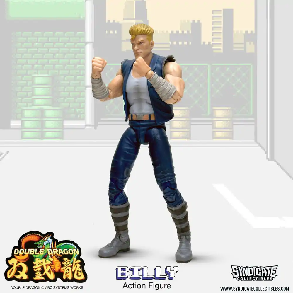 Figurină de Acțiune Deluxe Double Dragon 1/12 Billy 18 cm poza produsului