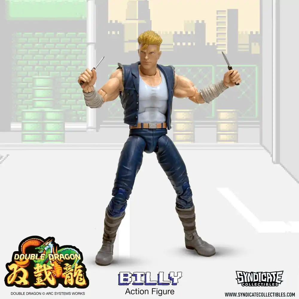 Figurină de Acțiune Deluxe Double Dragon 1/12 Billy 18 cm poza produsului