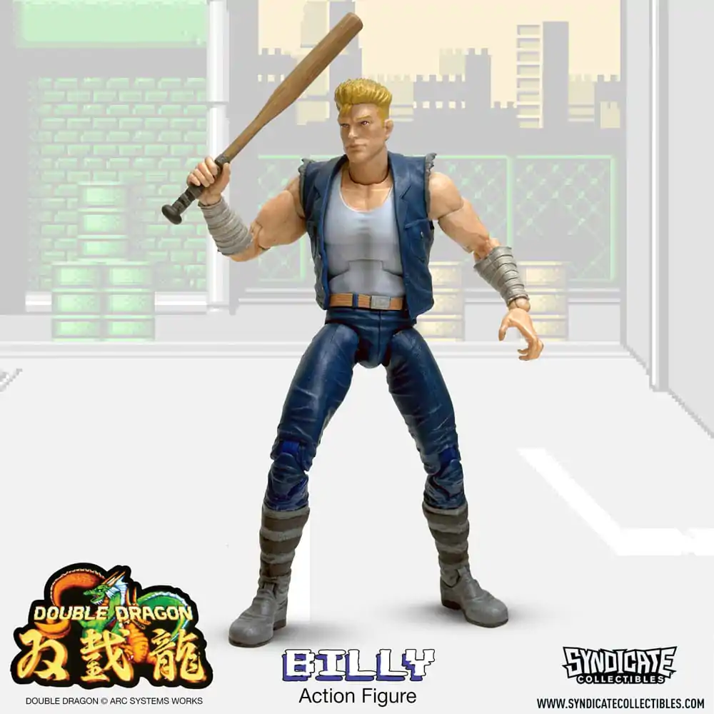 Figurină de Acțiune Deluxe Double Dragon 1/12 Billy 18 cm poza produsului