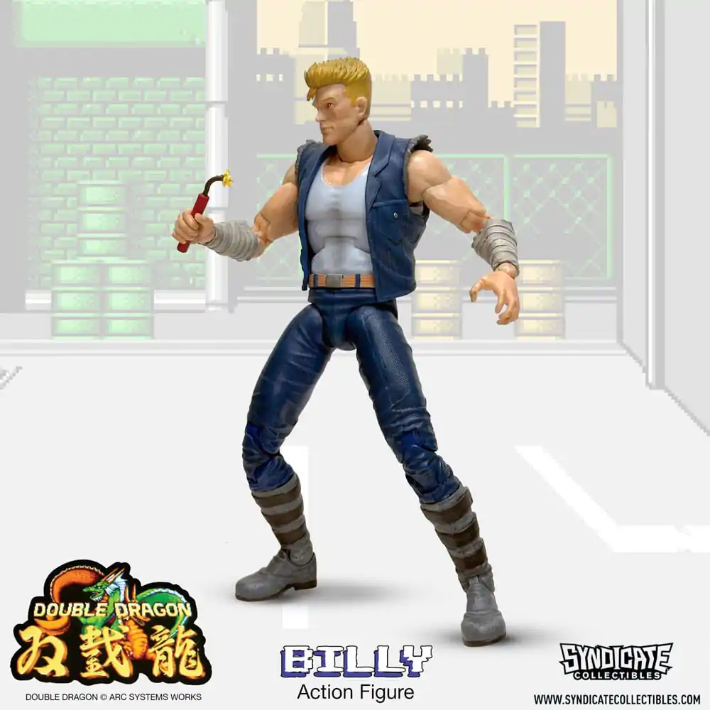 Figurină de Acțiune Deluxe Double Dragon 1/12 Billy 18 cm poza produsului