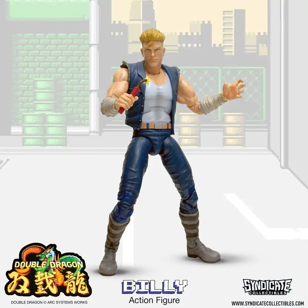 Figurină de Acțiune Deluxe Double Dragon 1/12 Billy 18 cm poza produsului