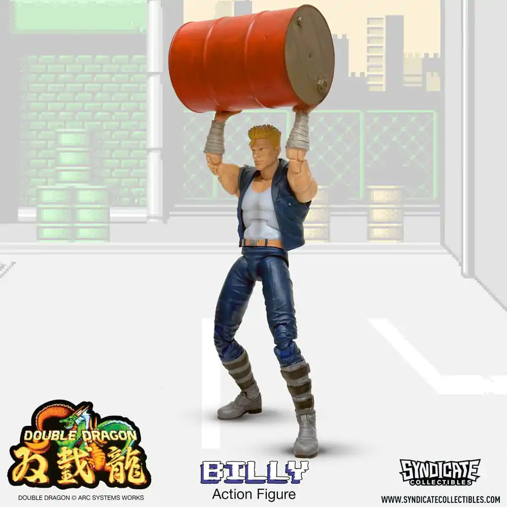 Figurină de Acțiune Deluxe Double Dragon 1/12 Billy 18 cm poza produsului