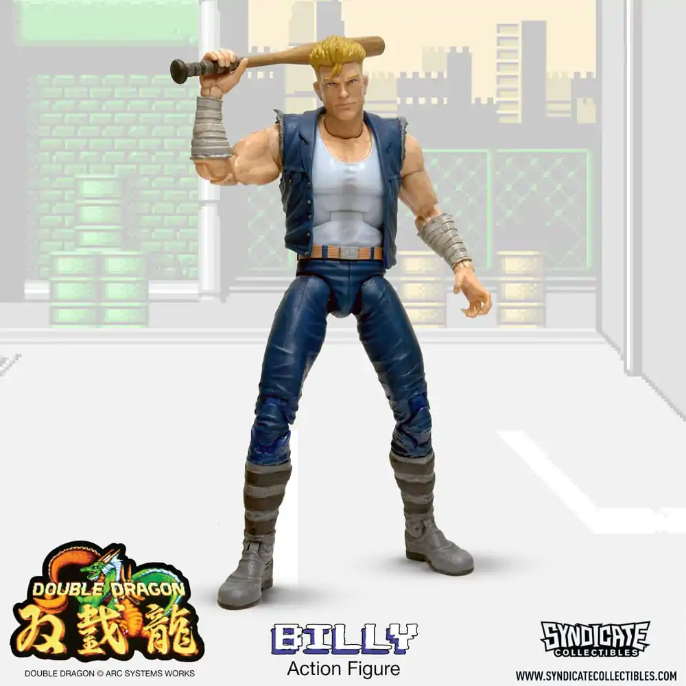 Figurină de Acțiune Deluxe Double Dragon 1/12 Billy 18 cm poza produsului