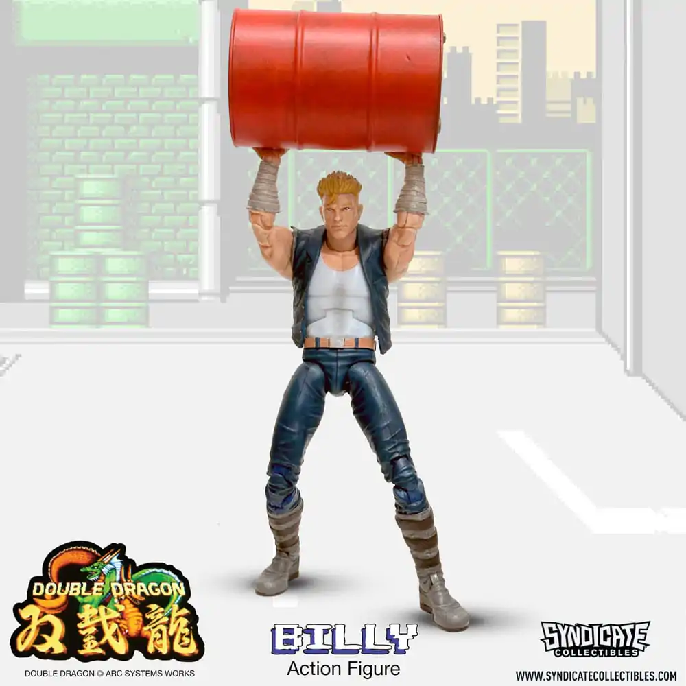 Figurină de Acțiune Deluxe Double Dragon 1/12 Billy 18 cm poza produsului