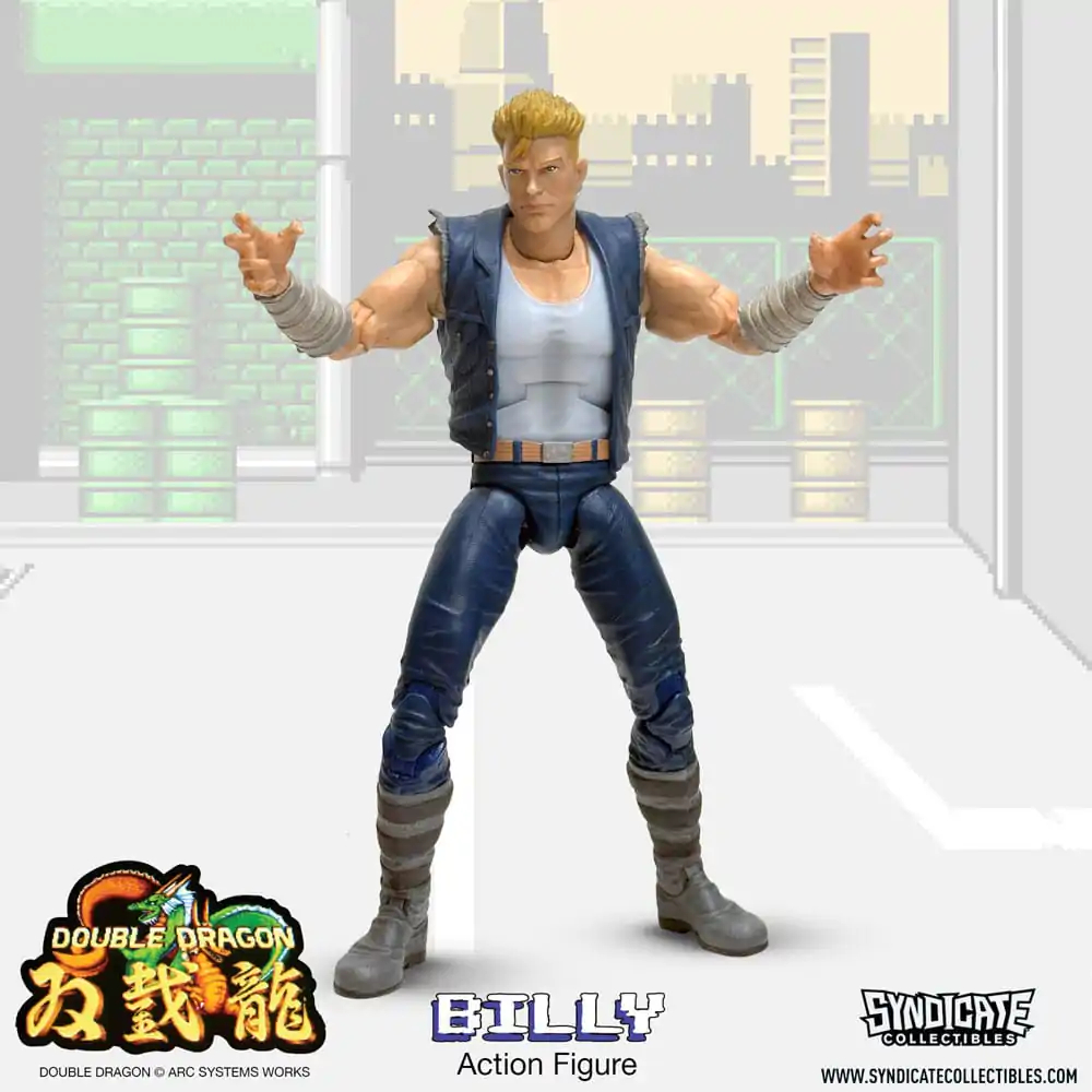 Figurină de Acțiune Deluxe Double Dragon 1/12 Billy 18 cm poza produsului