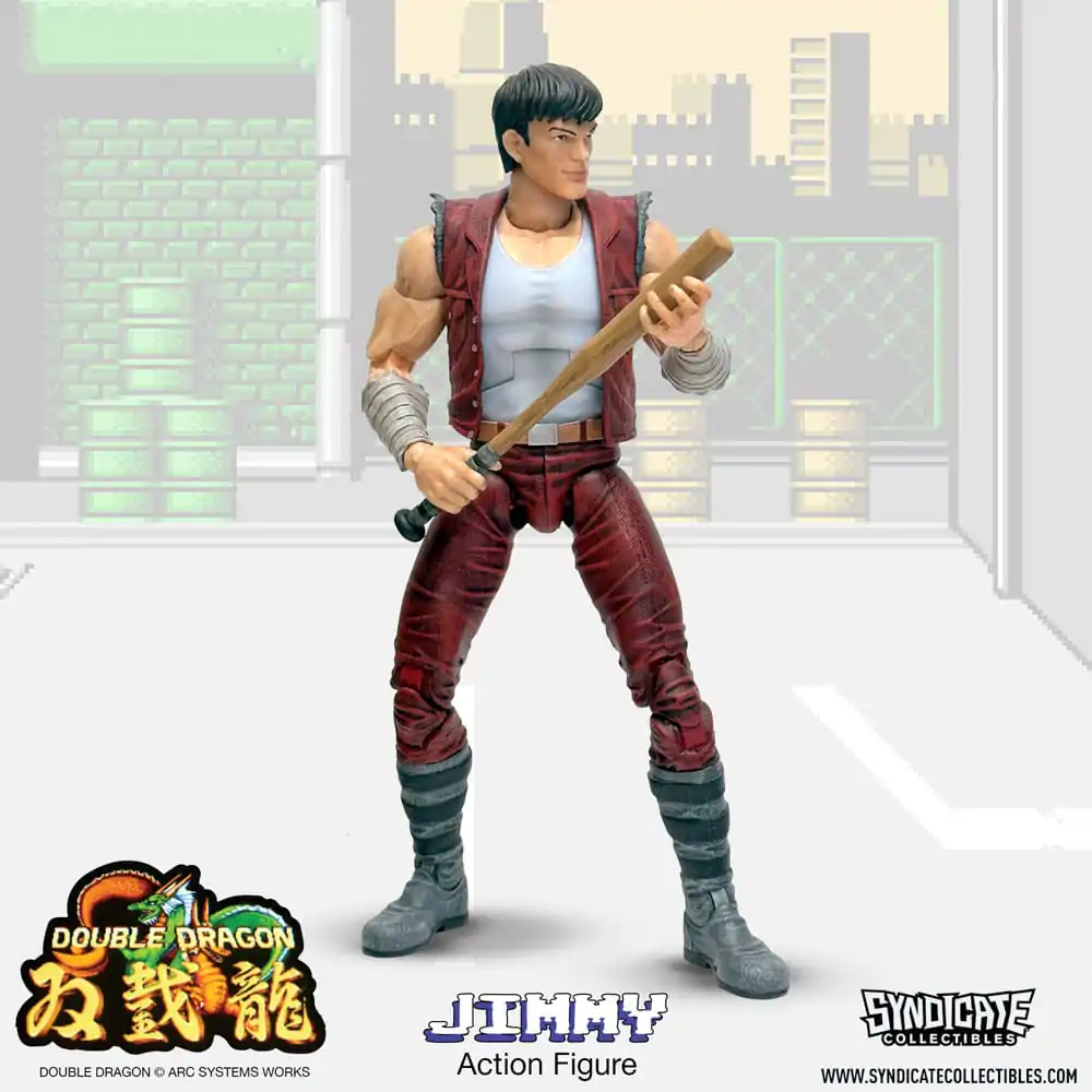 Figurină de acțiune Double Dragon Deluxe 1/12 Jimmy 18 cm poza produsului