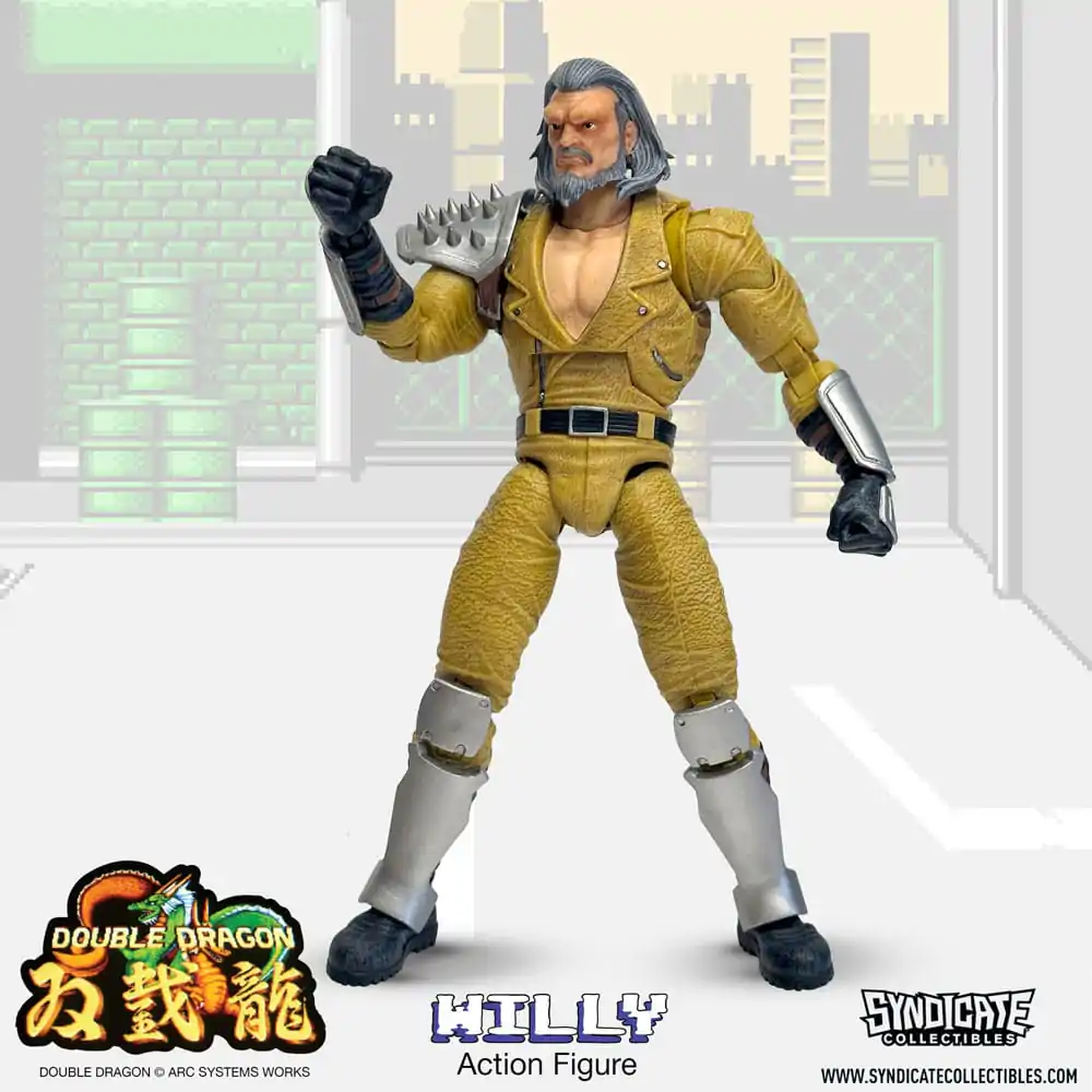 Figurină de acțiune Deluxe Double Dragon 1/12 Willy 18 cm poza produsului