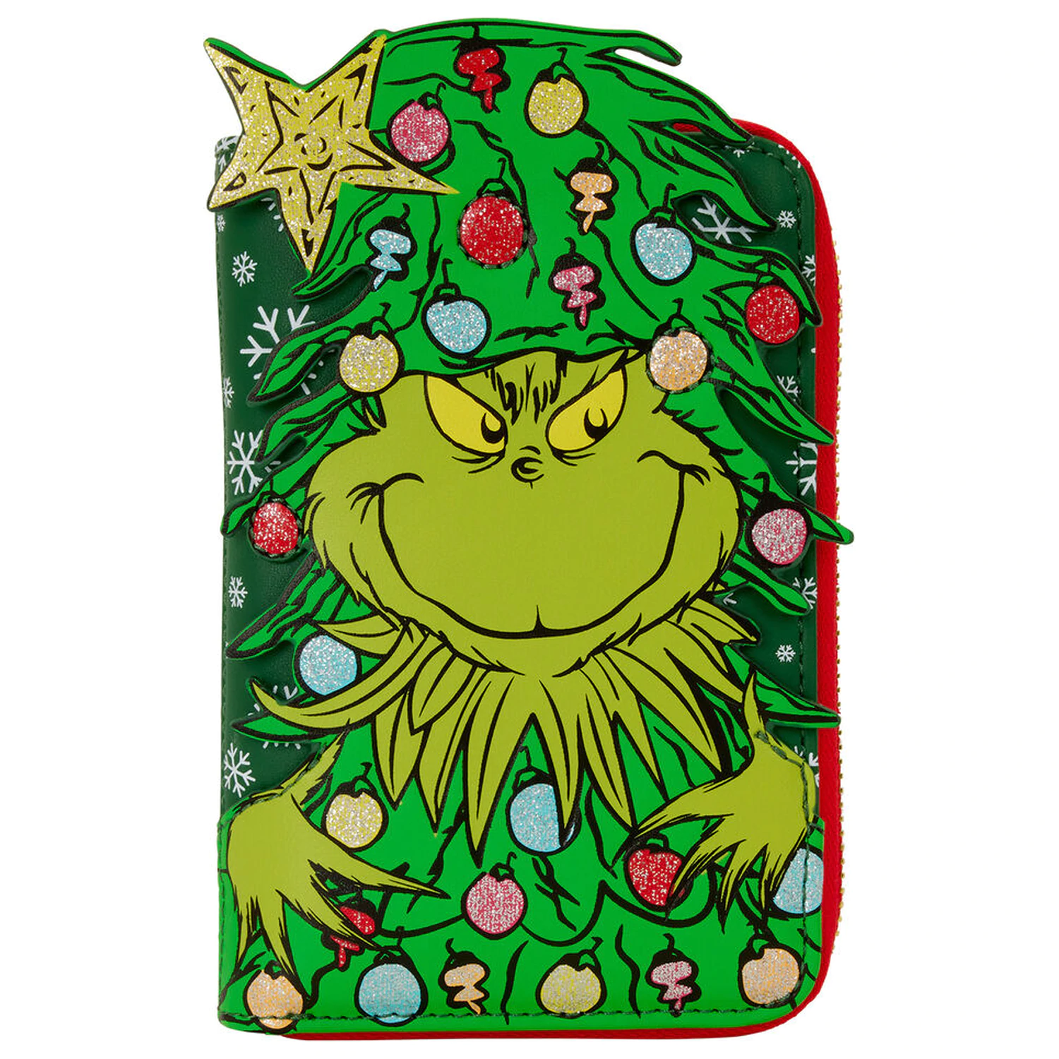 The Grinch Dr. Seuss Holiday portofel poza produsului