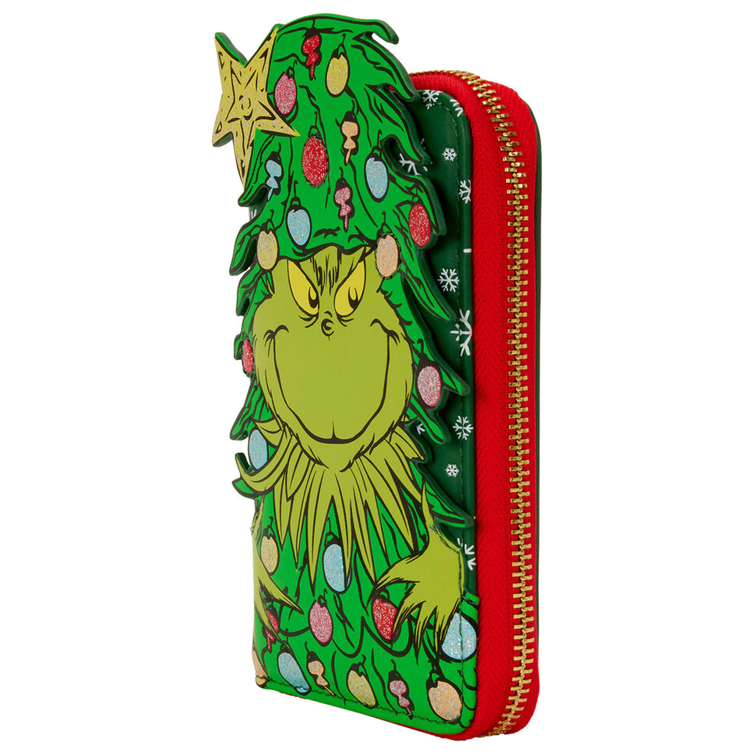 The Grinch Dr. Seuss Holiday portofel poza produsului