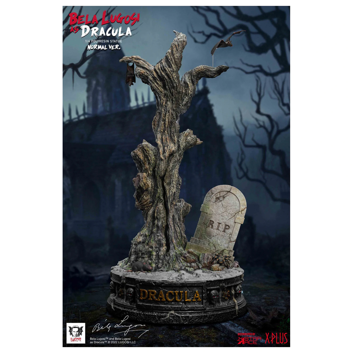 Statuie Dracula (1931) Superb Scale 1/4 Bela Lugosi as Dracula 60 cm poza produsului