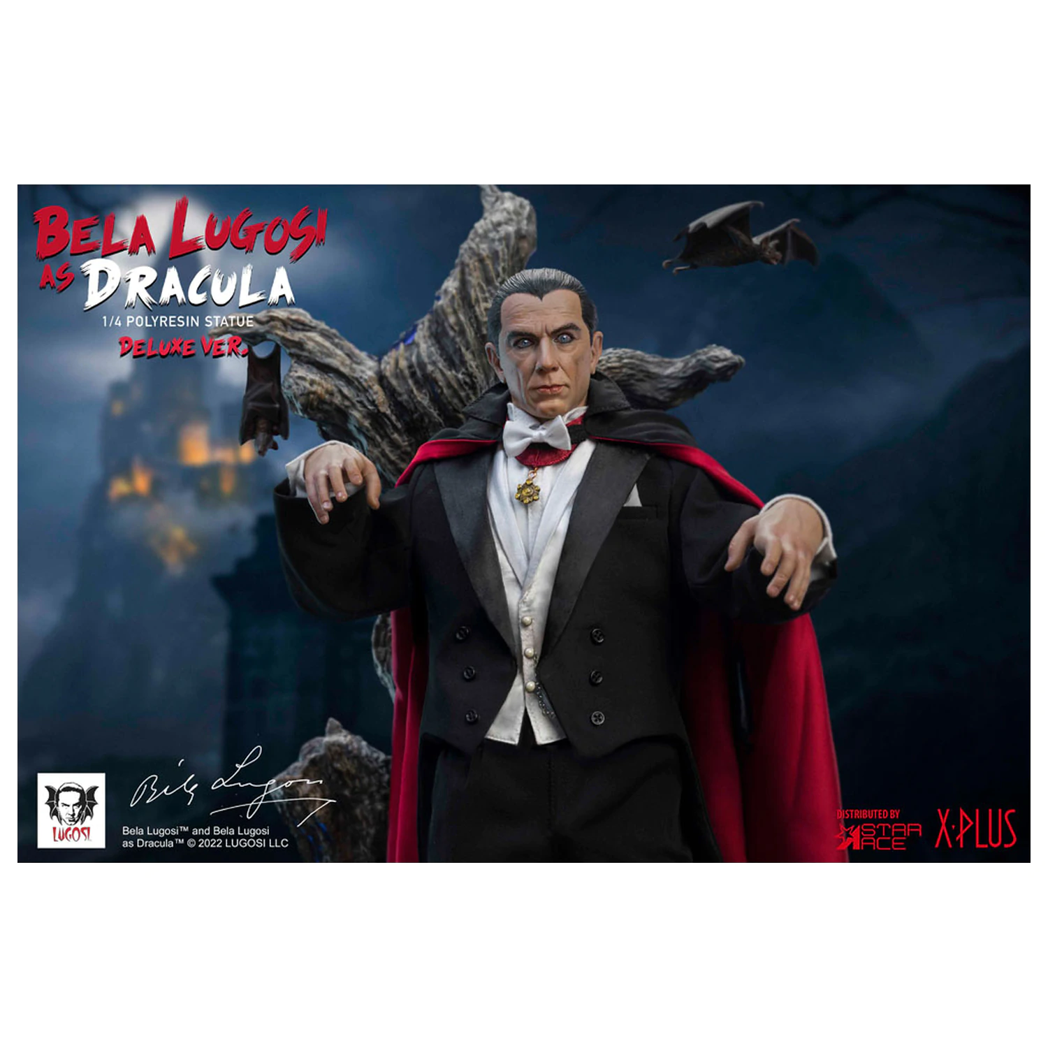 Dracula (1931) Superb Scale Statuie 1/4 Bela Lugosi as Dracula Deluxe Versiune 60 centimetri poza produsului