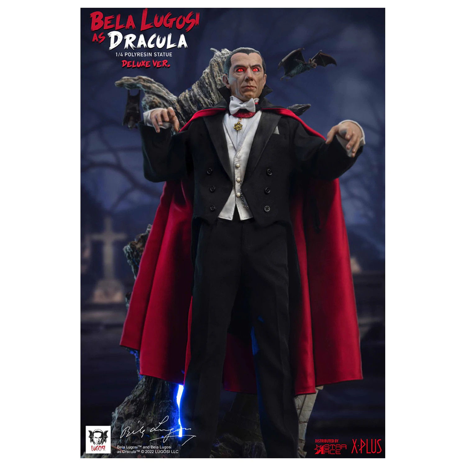 Dracula (1931) Superb Scale Statuie 1/4 Bela Lugosi as Dracula Deluxe Versiune 60 centimetri poza produsului