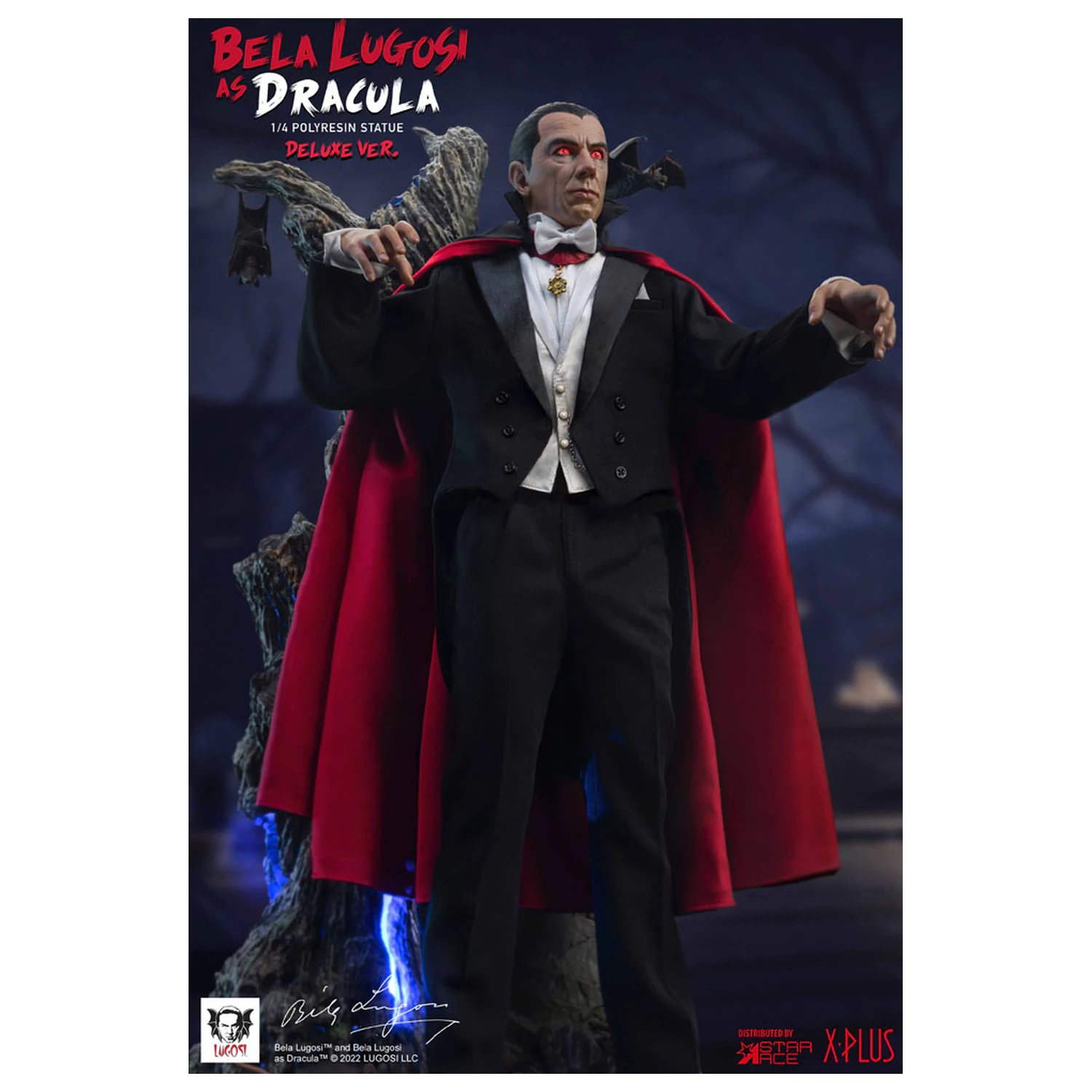 Dracula (1931) Superb Scale Statuie 1/4 Bela Lugosi as Dracula Deluxe Versiune 60 centimetri poza produsului