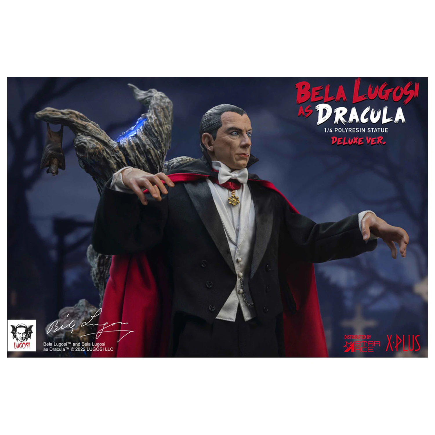 Dracula (1931) Superb Scale Statuie 1/4 Bela Lugosi as Dracula Deluxe Versiune 60 centimetri poza produsului