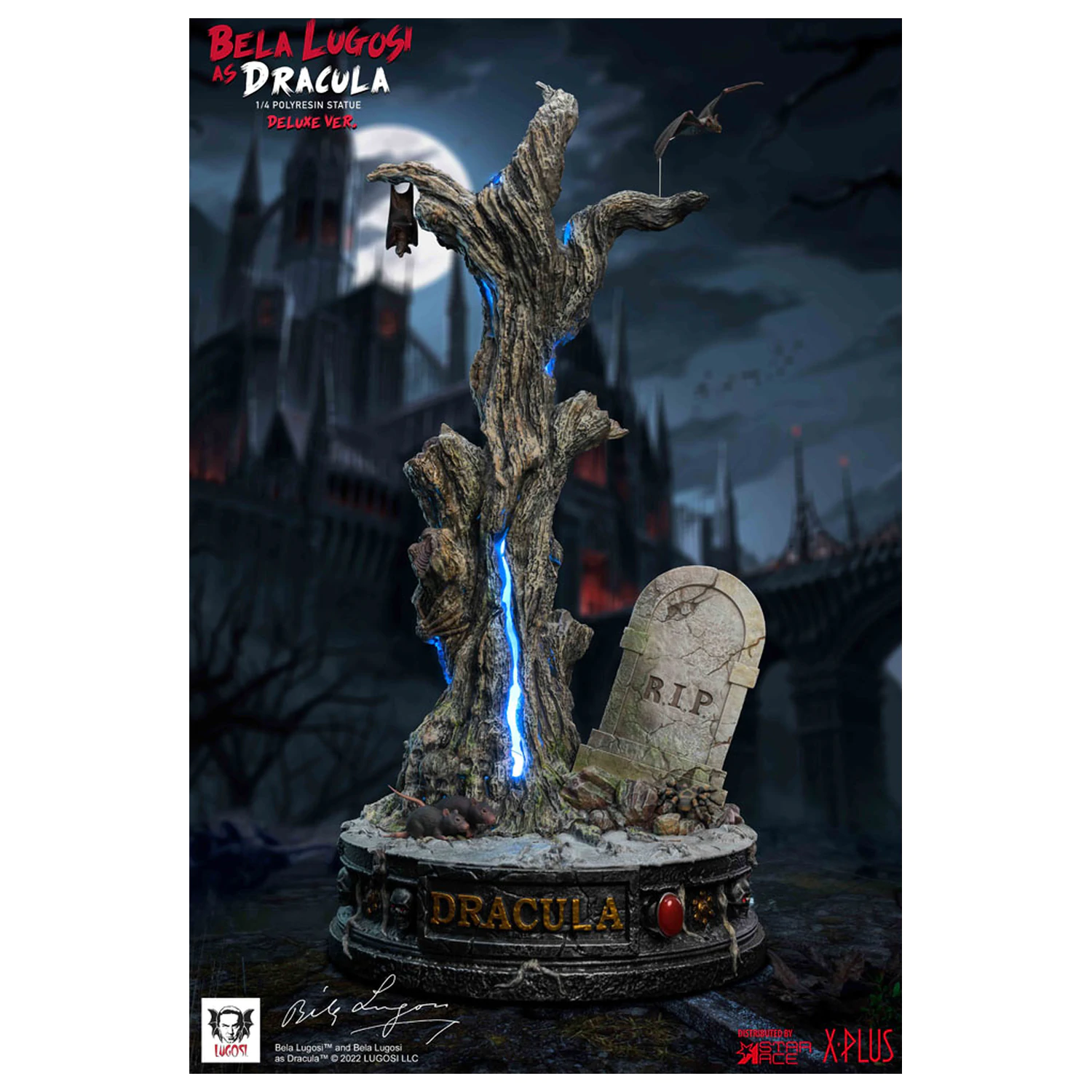 Dracula (1931) Superb Scale Statuie 1/4 Bela Lugosi as Dracula Deluxe Versiune 60 centimetri poza produsului