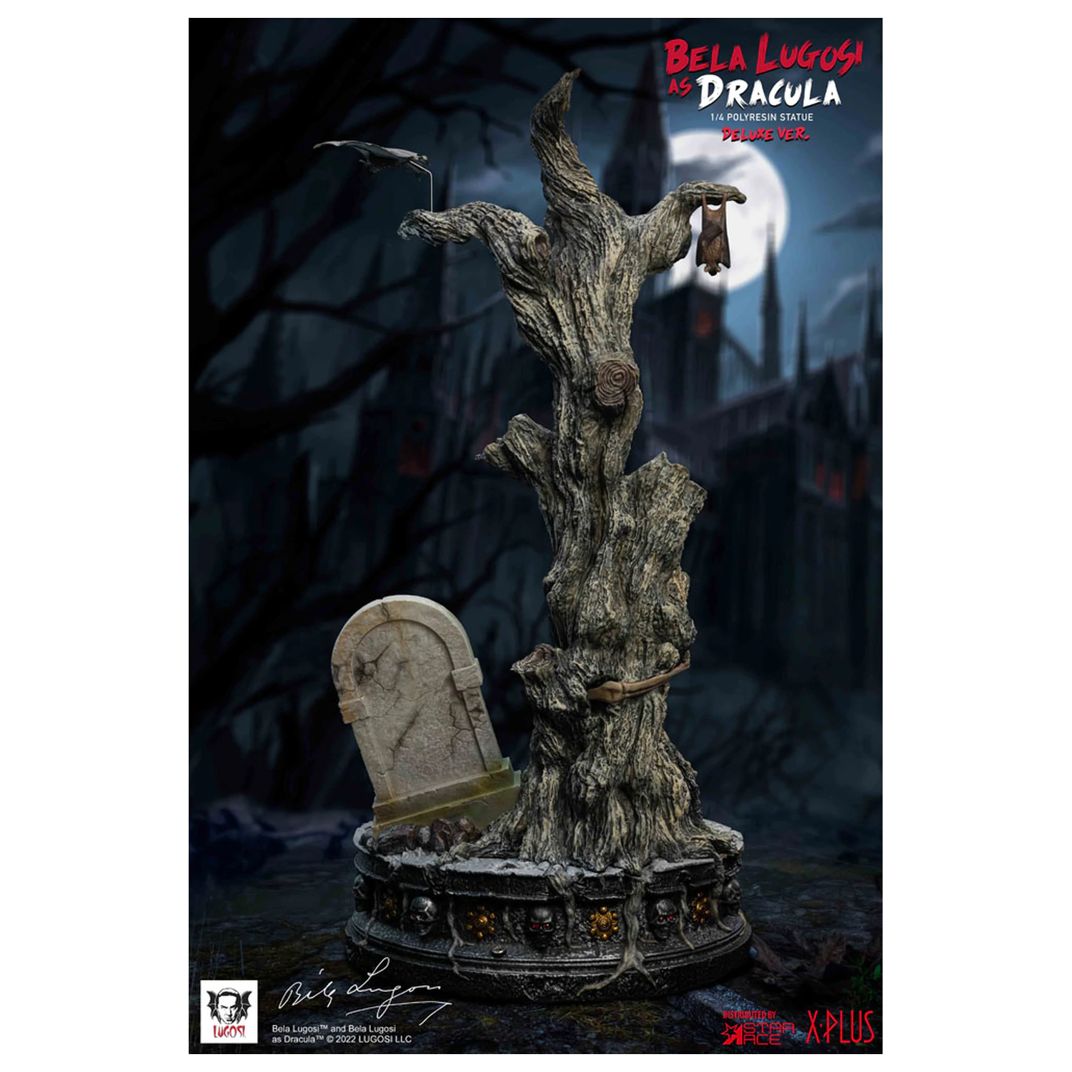 Dracula (1931) Superb Scale Statuie 1/4 Bela Lugosi as Dracula Deluxe Versiune 60 centimetri poza produsului