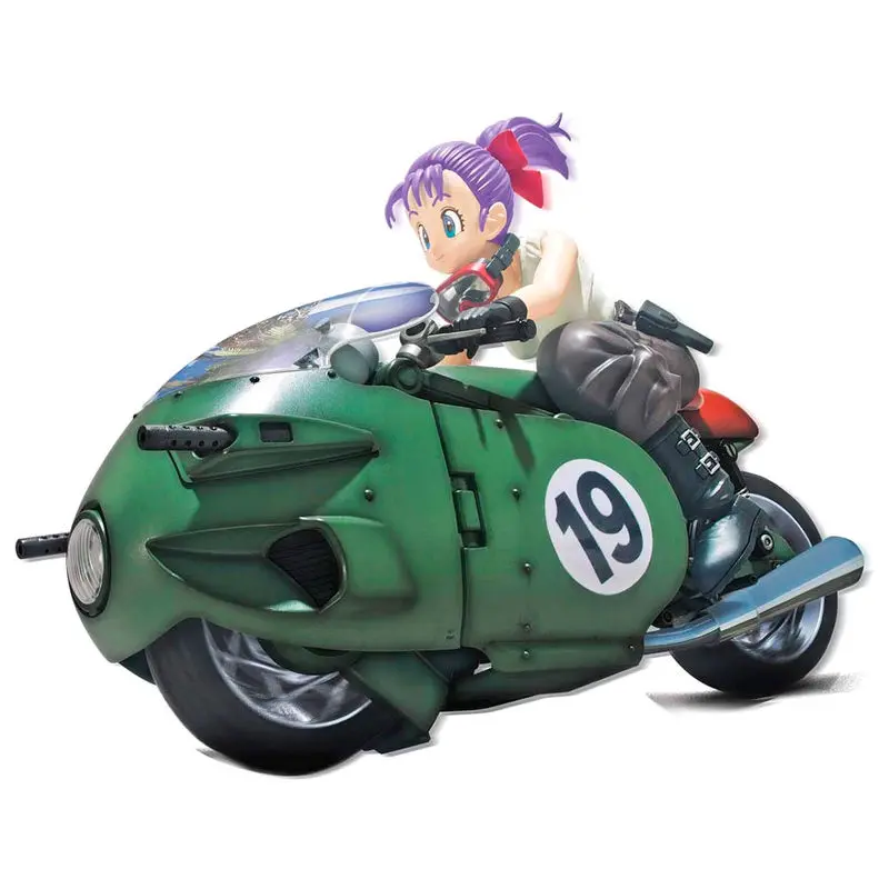 Dragon Ball Bulma Variable n19 Motocicleta Model Kit figurină 16cm poza produsului