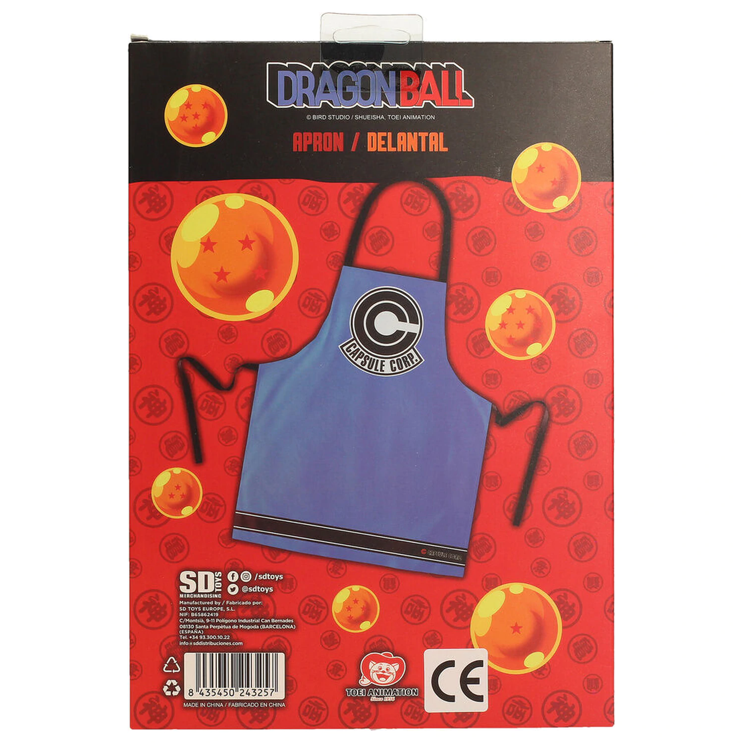 Șorț de gătit Dragon Ball Capsule Corp. poza produsului