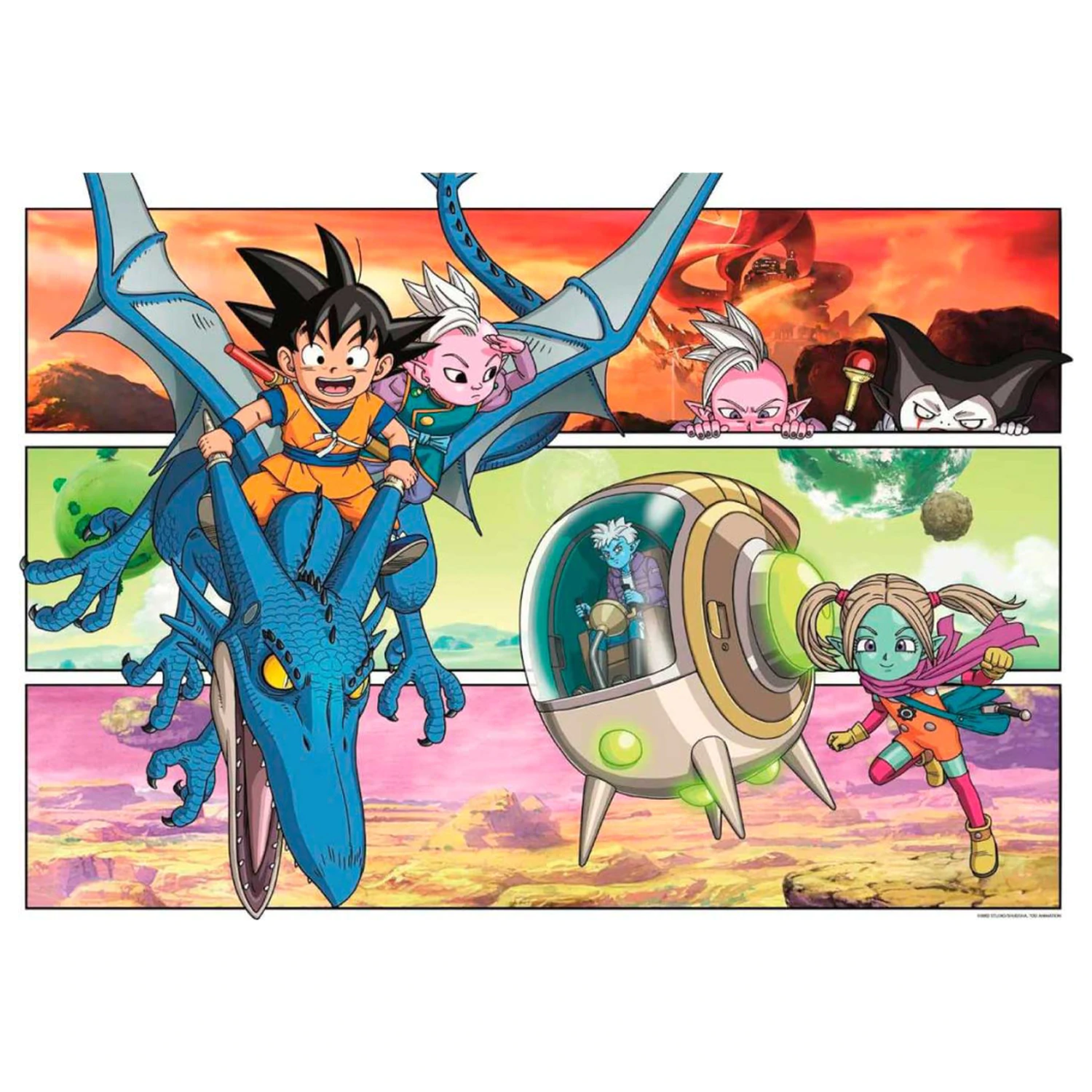 Dragon Ball Daima 104 piese Super puzzle poza produsului