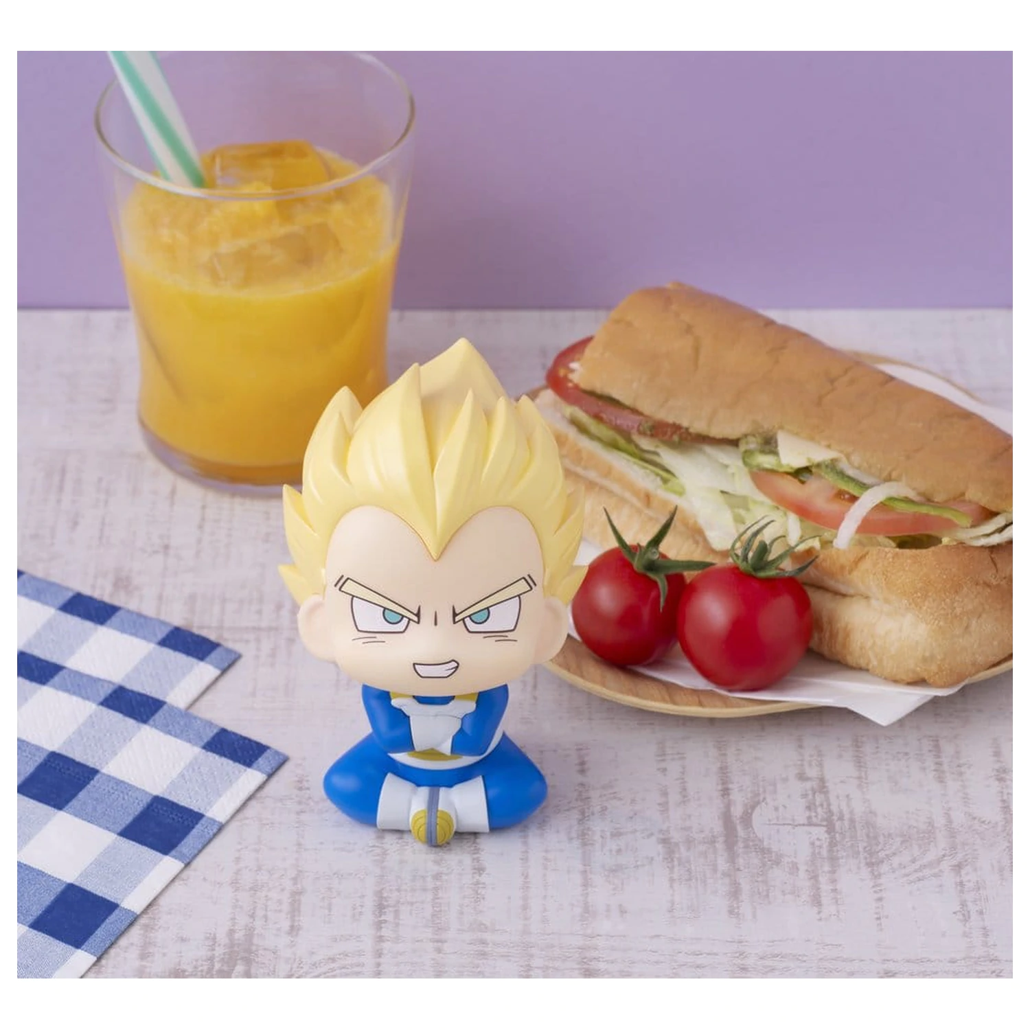 Dragon Ball DAIMA Look Up Figurina PVC Super Saiyan Vegeta (mini) 11 cm poza produsului