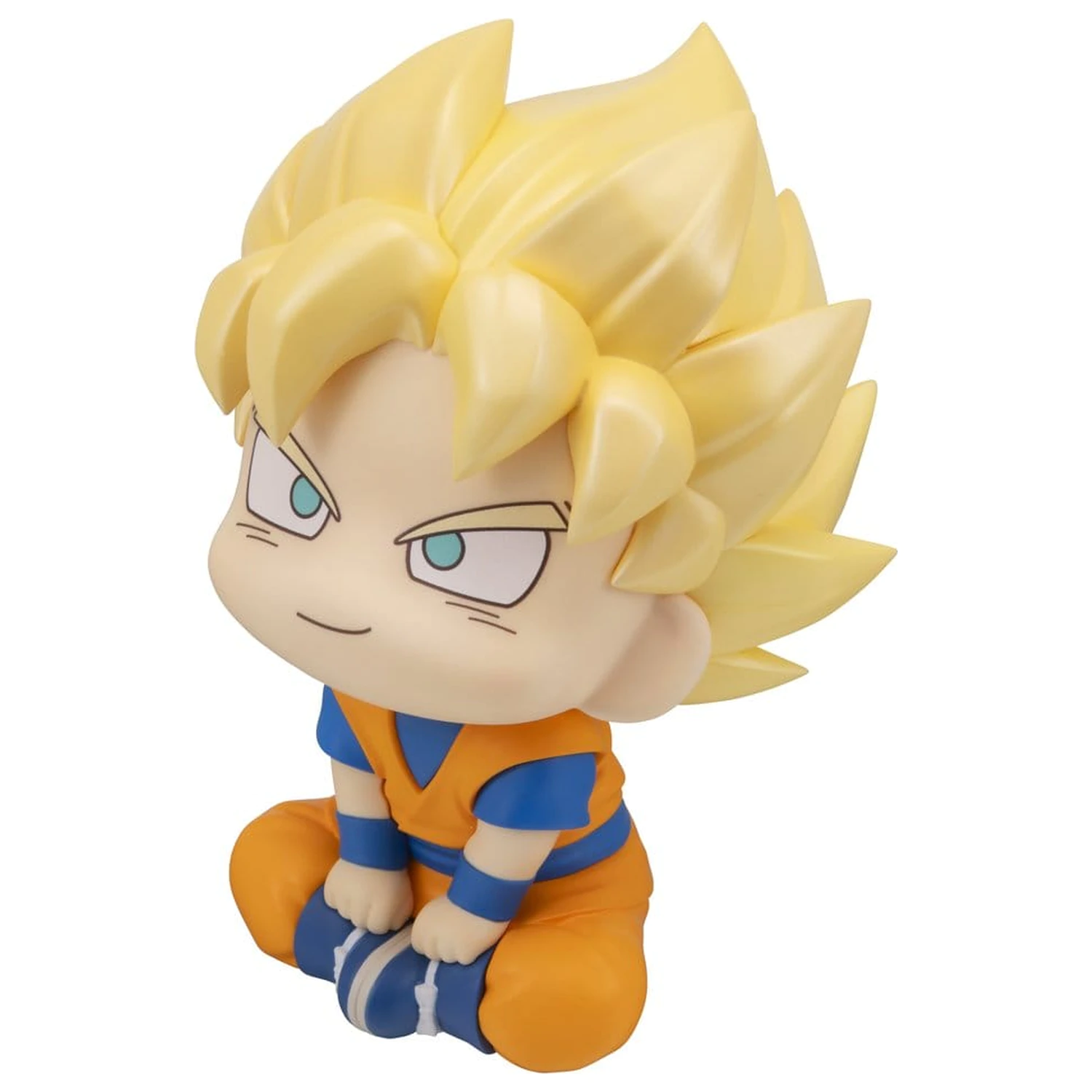 Dragon Ball DAIMA Look Up figurine PVC pachet de 2 Super Saiyan Son Goku (mini) & Super Saiyan Vegeta (mini) 11 cm (cu cadou) poza produsului