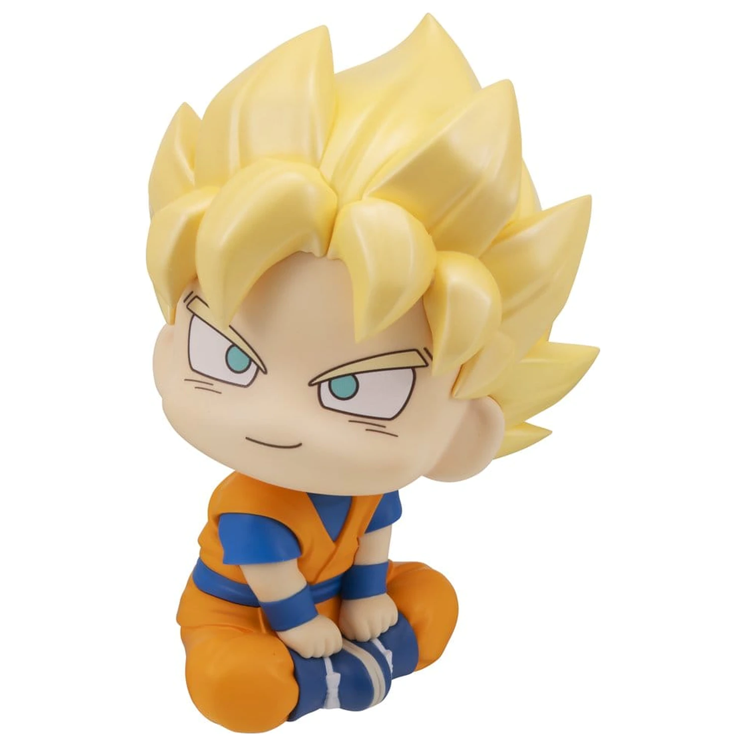 Dragon Ball DAIMA Look Up figurine PVC pachet de 2 Super Saiyan Son Goku (mini) & Super Saiyan Vegeta (mini) 11 cm (cu cadou) poza produsului